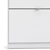 Shane Schuhschrank 2 Klapptüren 1R weiss. Produktbild-Vorschau 4