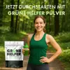 Grüne Helfer Pulver - Reich an Vitaminen & Mineralstoffen - Produktbild-Vorschau 5