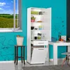 Skye Decor, Adr-621-Pp-1, Mehrzweckschrank, Weiß, 100 % Produktbild-Vorschau 2