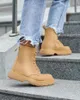 Royalfashion Matte hellbraune Damenstiefel Kucillo, Größe Produktbild-Vorschau 6
