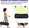 XINZI 4X Vert Haies pour chiens Équipement d'agilité Barres Voir les images du produit 4