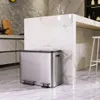 EKO - EcoCasa Recycler kosz pedałowy 15+15+15 litrów - Stal Podgląd zdjęcia produktu 10