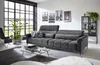 Big-Sofa >Wolve< 2x elektr. Verstellung, Kissen, Cord Produktbild-Vorschau 1