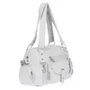 Damenhandtasche Schultertasche Tasche Umhängetasche Canvas Produktbild-Vorschau 2