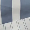 Hahn Perkal Bettwäsche breite Streifen Blau 135x200 cm Produktbild-Vorschau 4