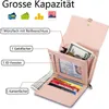 Portfel damski z blokadą RFID wykonany ze skórypoliuretan - Podgląd zdjęcia produktu 3
