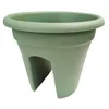 Balkongeländertopf Mediterran 2-fach - Ø 30 cm - Altgrün - Produktbild-Vorschau 3
