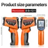 Infrarot Thermometer -50℃550℃ Temperaturmessgerät Produktbild-Vorschau 2
