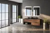 HOKO Specchio da parete LED 50x70 cm - Specchio da bagno Anteprima dell’immagine prodotto 6