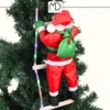 Père Noël sur une échelle, éclairage LED multicolore, PLUS Voir les images du produit 4