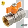 HSE UNISOL Solarkugelhahn Typ 1611, beids. Innengewinde Rp Produktbild-Vorschau 1