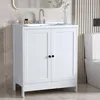 Mobile sottolavabo FCH con lavabo, armadio da bagno con 2 Anteprima dell’immagine prodotto 1
