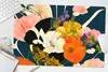 MuchoWow® Schreibtischunterlage Blumen - Vase - Malerei - Produktbild-Vorschau 5