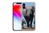 MuchoWow® Handyhülle Schutzhülle Hülle für iPhone X Elefant Produktbild-Vorschau 2