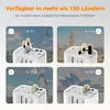 Reiseadapter Weltweit Reisestecker Adapter Weltweit mit 2 Produktbild-Vorschau 4