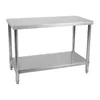 ROYAL Catering Nerezový pracovní stůl 100 x 60 cm Náhled obrázku produktu 8