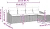 vidaXL Sofa Set 5 Stk. Hellgrau Poly-Rattan Produktbild-Vorschau 8