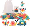 Aga Puzzle en bois formes géométriques 180 pièces Voir les images du produit 4