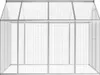 vidaXL Außenvoliere Aluminium 178x242x192 cm Produktbild-Vorschau 3