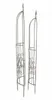2x Rankturm "Lilie" aus Metall, braun, 137 & 146 cm hoch, Produktbild-Vorschau 4