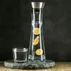 HI Wasserkaraffe Glas (1L), mit Deckel und Ausgießer Produktbild-Vorschau 9