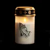 LED-Grablicht mit Deckel weiß mit Batterien Produktbild-Vorschau 2