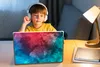 MuchoWow® Laptop Aufkleber Sticker Cover Aquarell - Rot - Produktbild-Vorschau 3
