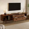 Mobile TV con 4 cassetti e 2 ante scorrevoli, design Anteprima dell’immagine prodotto 2
