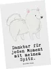Mr. & Mrs. Panda Postkarte Spitz Moment - Weiß - Geschenk, Produktbild-Vorschau 1