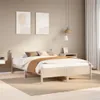 Massivholzbett ohne Matratze 135x190 cm Kiefernholz Produktbild-Vorschau 2