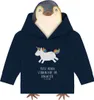 Mr. & Mrs. Panda Organic Baby Hoodie Einhorn Happy 24. - Produktbild-Vorschau 2