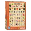 Eurographics Sushi 1000pcs, 1000 kusů, Jídlo a pití Náhled obrázku produktu 1