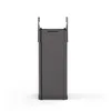 A dark gray automatic kitchen trash can is shown against a white background. Produktbild-Vorschau