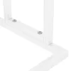 vidaXL Porte-serviettes blanc 48x24x78,5 cm fer Voir les images du produit 6