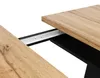 Teleskop-Esstisch 118-157 cm in Schwarz-Natur – Produktbild-Vorschau 12