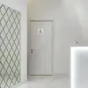 Plaque de signalisation WC Handicapé , à visser, inox Voir les images du produit 7