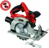 A cordless circular saw is shown against a white background. Produktbild-Vorschau