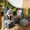 di volio Gartenmöbel-Set Fera Grau, Terrassenmöbel aus Produktbild-Vorschau 11