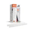 Peach Binderücken weiß 16mm 100er-Pack Produktbild-Vorschau 1