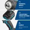 Akumulátorový rázový skrutkovač Drillpro Brushless 580 Nm Náhľad obrázku produktu 6