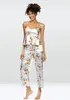 Langer Damenpyjama aus Satin – bequemer Pyjama mit Produktbild-Vorschau 1