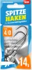 Lieblingsköder spitze Haken 14g #4/0 Produktbild-Vorschau 1