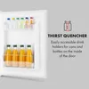 Klarstein Mini chladnička, 40 l, malá, tichá chladnička do Náhľad obrázku produktu 5