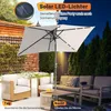 TolleTour Sonnenschirme Balkonschirm 210 x 140 cm Produktbild-Vorschau 3
