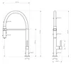 Granitan - Küchenarmatur - Wasserhahn Küche Höhe 47 cm - Produktbild-Vorschau 11