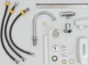 Lavabo in acciaio inox Mahlzeit con comando a ginocchio e Anteprima dell’immagine prodotto 6
