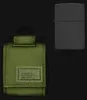 ZIPPO-Feuerzeug-Set BLACK CRACKLE CASE GREEN 49400-000002 Produktbild-Vorschau 1