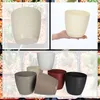 Plastový květináč s podstavcem krémové barvy 14,7x13,6 cm Náhled obrázku produktu 8