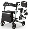 Lekki rollator AREBOS, 6-pozycyjna regulacja wysokości, Podgląd zdjęcia produktu 1