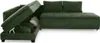 Ecksofa-Dauerschläfer Doppelbett Federkern Bettkasten Regal Produktbild-Vorschau 9